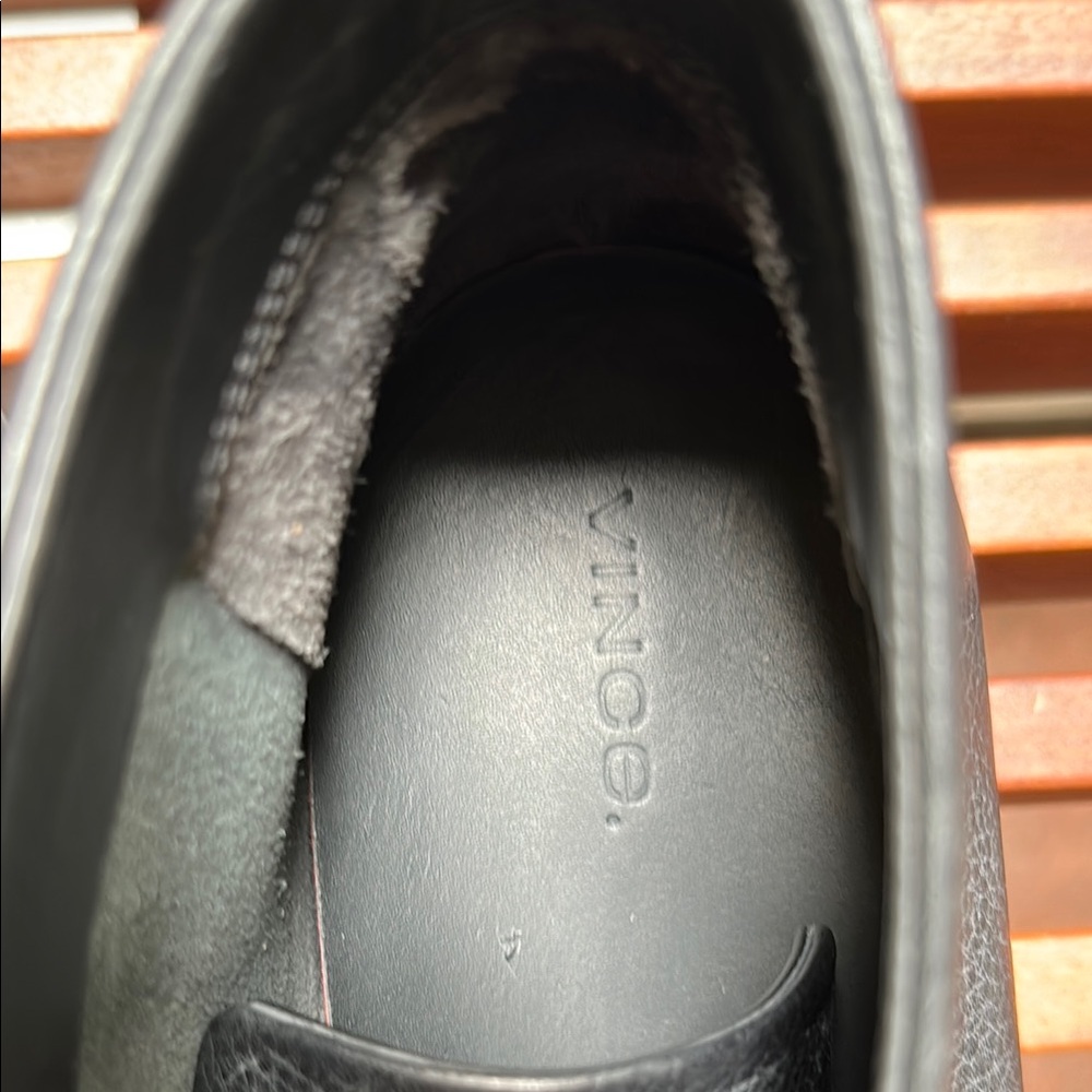 Vince Mens Black Leather Chuka Boots - Picture 3 of 8